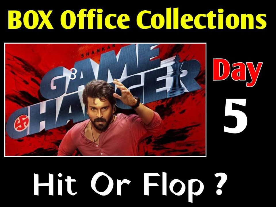 game changer box office collection day 5